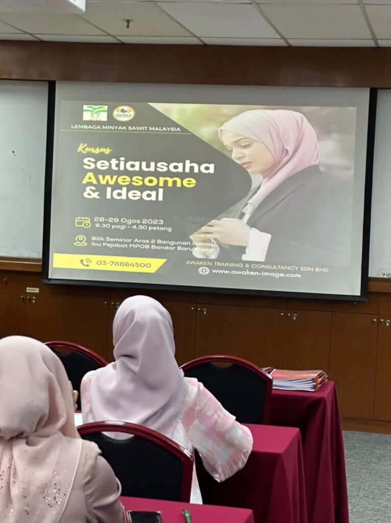 Kursus Setiausaha Awesome & Ideal anjuran Lembaga Minyak Sawit Malaysia (MPOB)