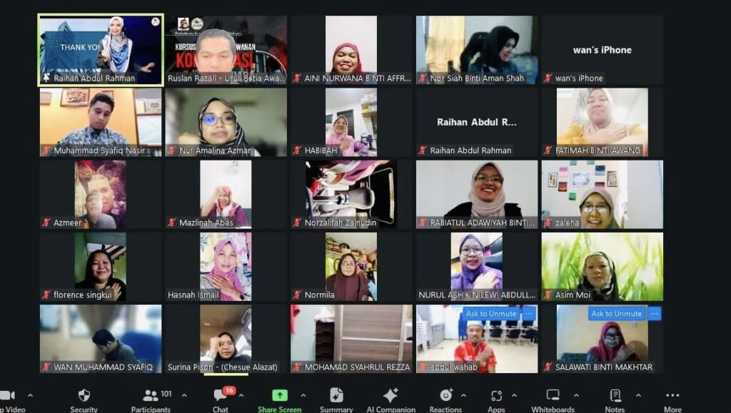 Kursus Komunikasi Dalam Urus Niaga Perbadanan Kemajuan Kraftangan Malaysia