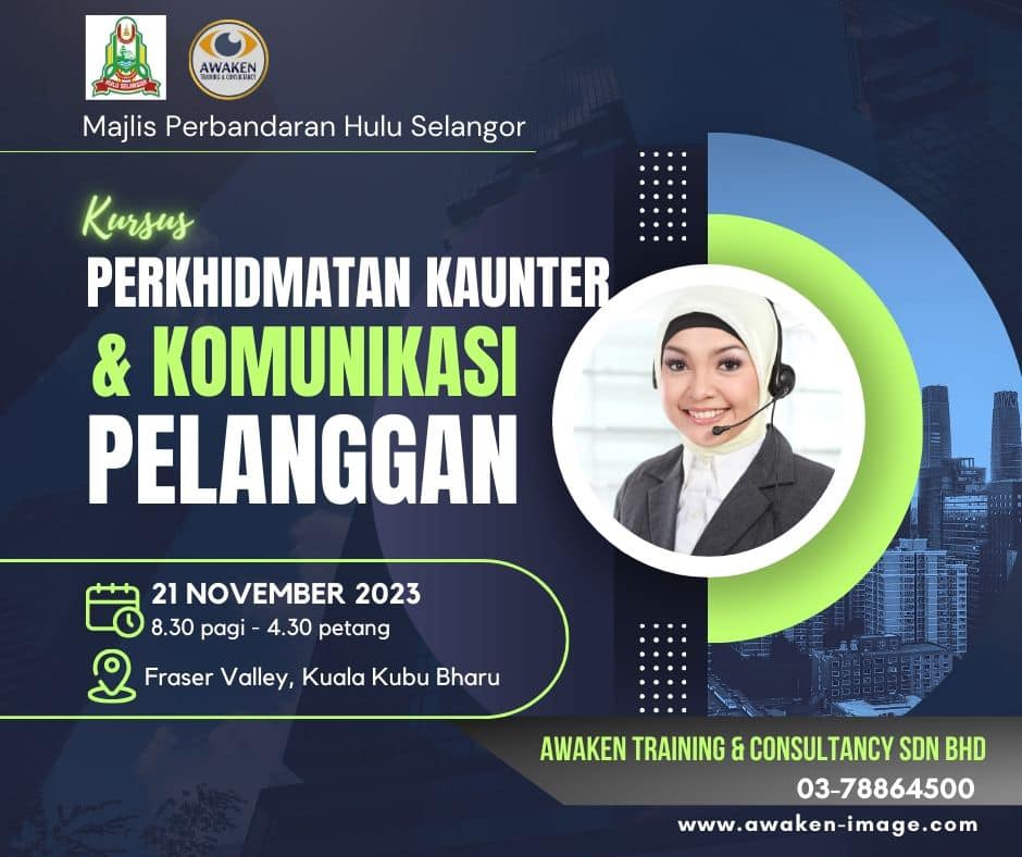 Kursus Perkhidmatan Kaunter Dan Komunikasi 
