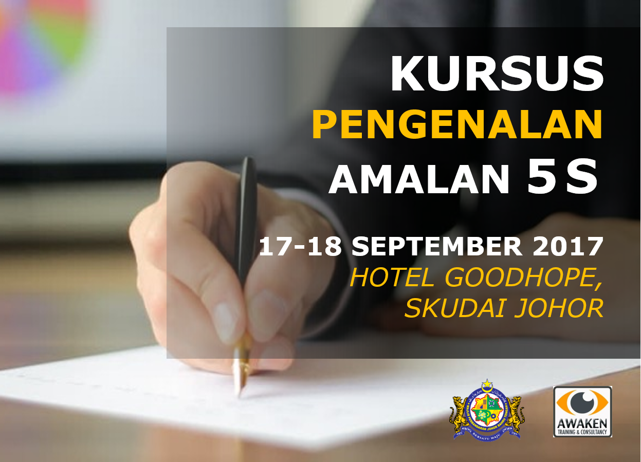 Kursus Pengenalan Amalan 5S | Majlis Perbandaran Johor Bahru Tengah | 17-18 September 2017