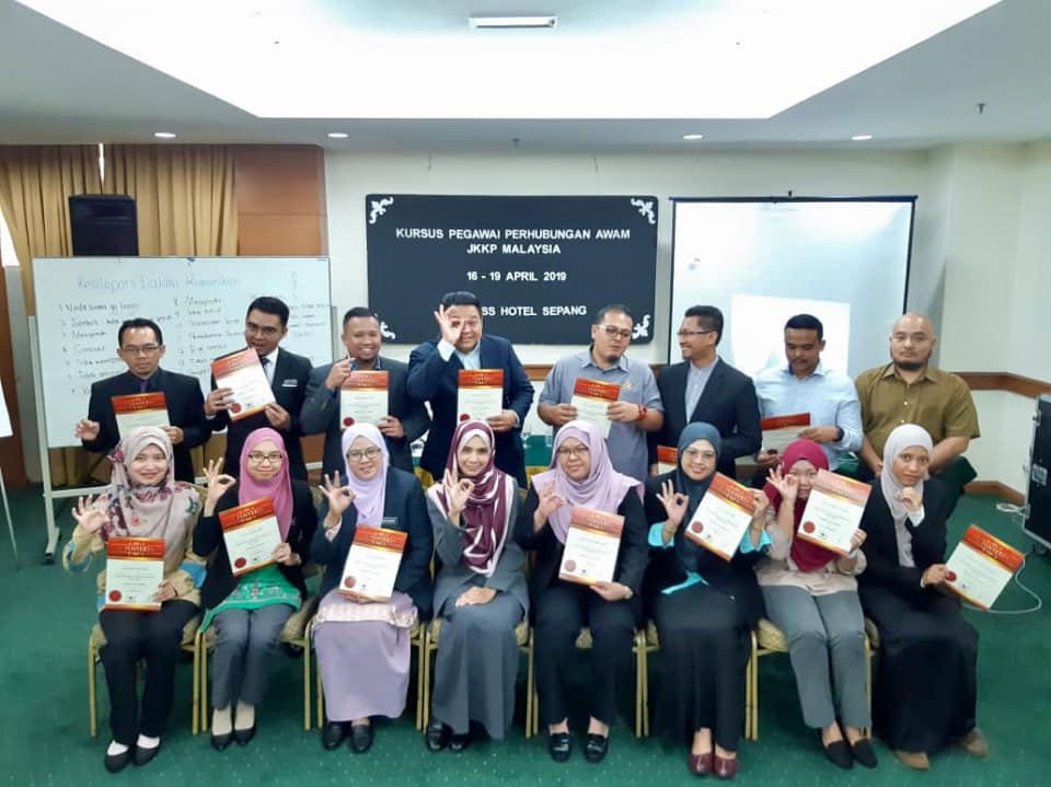 Kursus Pegawai Perhubungan Awam | Jabatan Keselamatan Dan Kesihatan Pekerjaan Malaysia | 16 -19 April 2019