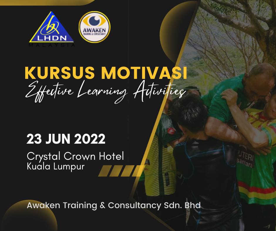 Kursus Motivasi : Effective Learning Activities anjuran Lembaga Hasil Dalam Negeri Pada 23 Jun 2022