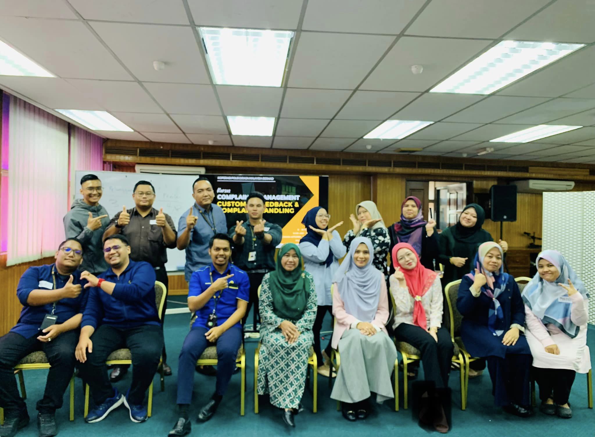 Kursus Complaints Management : Customer Feedback & Complaint Handling anjuran Koperasi Polis Diraja Malaysia Berhad pada 8-9 Mac 2023